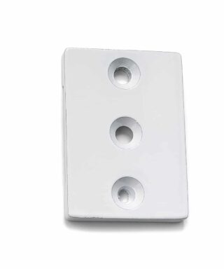 FÄSTBRICKA 1104 VIT 2ST
