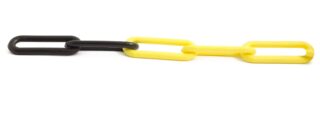 KÄTTING GUL/SVART 12X63MM 15M
