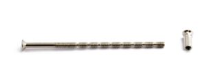 SKRUV M NIPPEL NICKEL M4X90MM 2ST