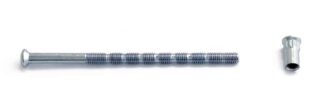 SKRUV M NIPPEL 4-90-8 EFZ     M5X90MM 2ST