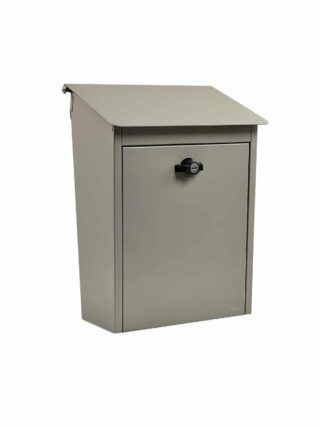 POSTLÅDA 9441B LÅSBAR GRÅ 400X303MM