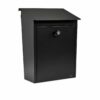 POSTLÅDA 9441B LÅSBAR SVART 400X303MM