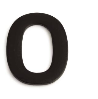 SIFFRA SJÄLVHÄFTANDE 0 SVART 50MM