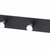 KROKRAD 1368-4 SVART/KROM 40X300MM