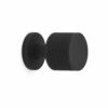 KNOPP TEXAS SVART D20MM
