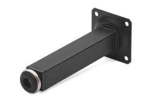BORDSBEN 611 SVART 25X25X150MM