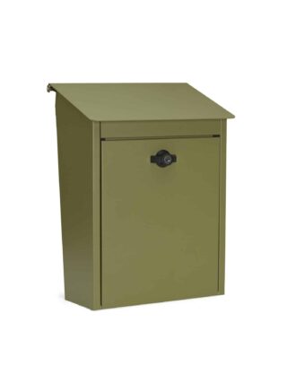 POSTLÅDA 9441B LÅSBAR LJUSGRÖN 400X303MM