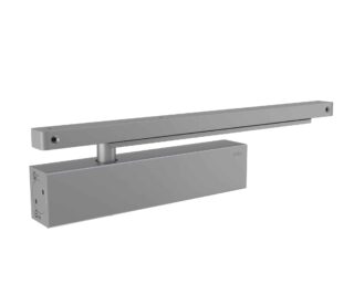 DÖRRSTÄNGARE 500 SILVER MED GLIDARM