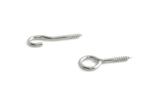 GARDINSPIRALÖGLA+KROK 807 NICKEL 25MM 20ST