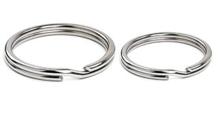 NYCKELRING 1269 NICKEL D25+30MM 4ST