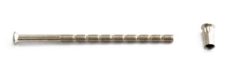 SKRUV M NIPPEL 4-90-8 NICKEL  M5X90MM 2ST