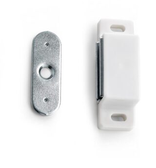 MAGNETLÅS 2029 VIT 2KG 45X15MM 2ST