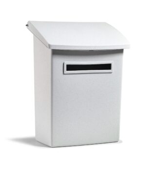 POSTLÅDA 555 GRÅ PLAST 435X325MM