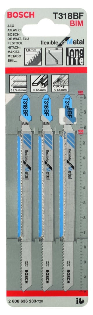 Sticksågsblad T 318 BF