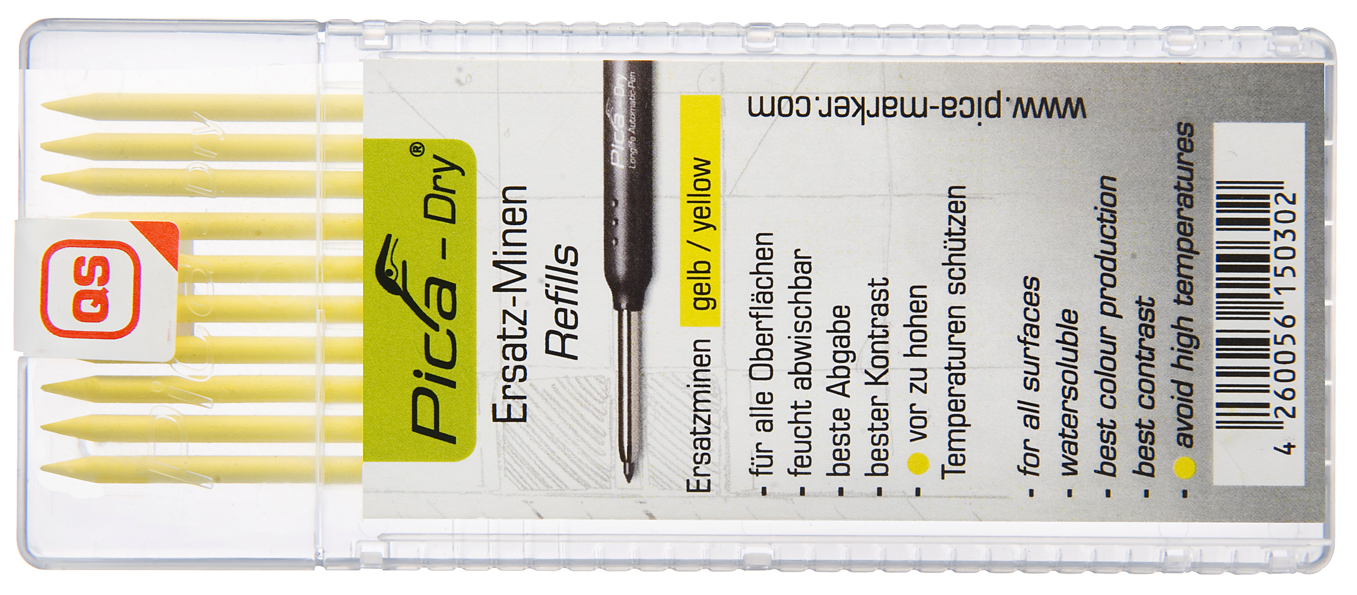 STIFT PICA DRY GUL