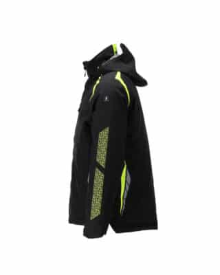 VINTERJACKA 23035 SVART/HI-VISGUL L