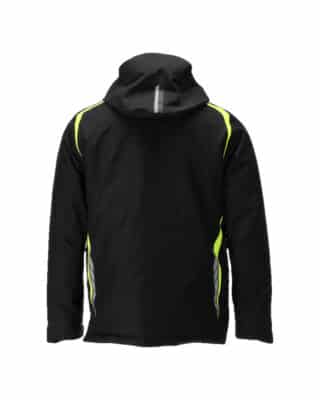 VINTERJACKA 23035 SVART/HI-VISGUL L