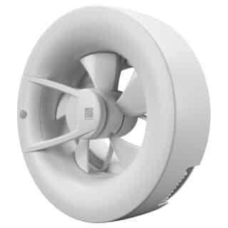 Badrumsfläkt Bodo Prime vit Ø100/125 mm