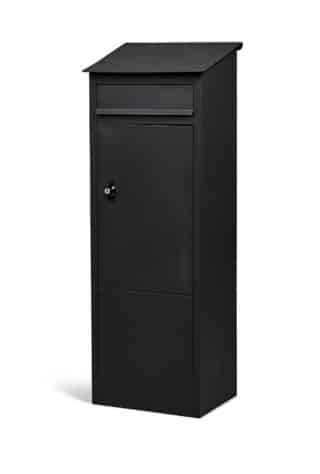 POSTLÅDA 9440B LÅSBAR SVART   1000X360MM