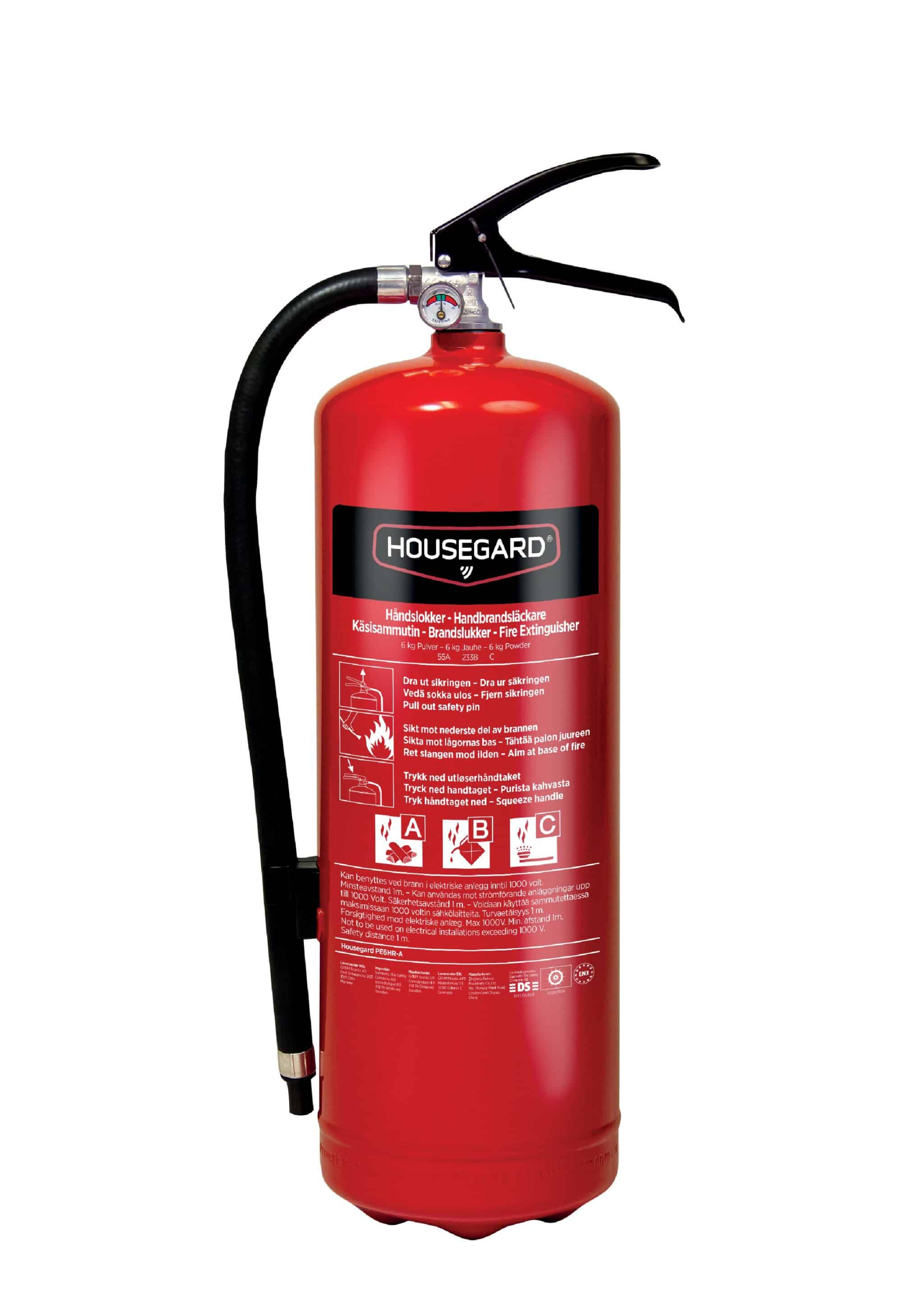 PULVERSLÄCKARE HOUSEGARD      PE6HR-A 6KG
