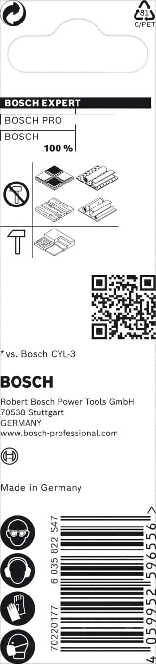 EXPERT CYL-9 MultiConstruction borr 14 x 150 x 200 mm