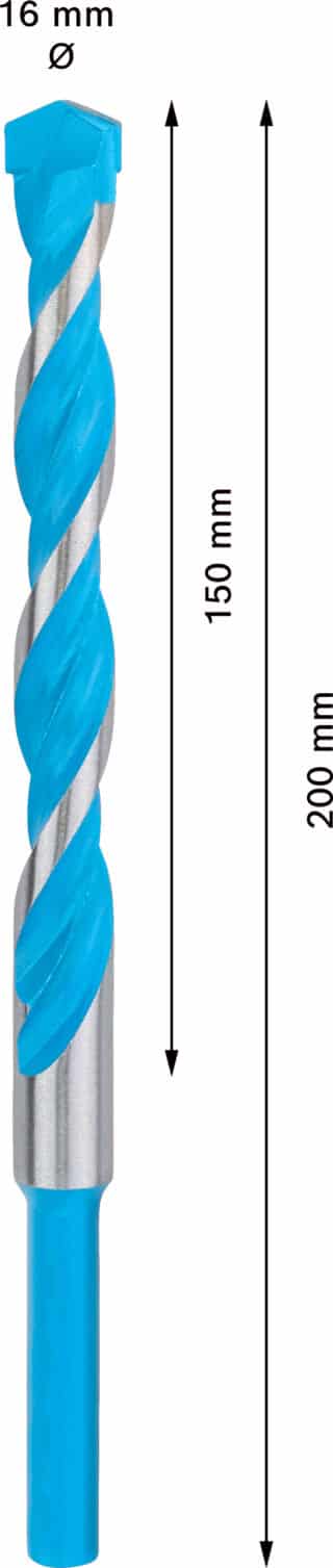 EXPERT CYL-9 MultiConstruction borr 16 x 150 x 200 mm
