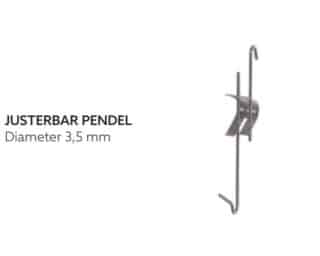 PENDEL JUSTERBAR 315-590MM