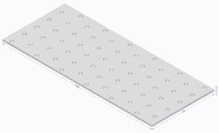 HÅLPLATTA ESSVE CE 240X100X2,0