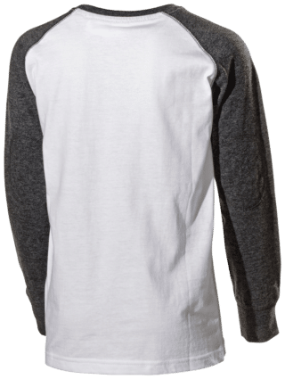 T-SHIRT 353B L.BRADOR GRÅ/VIT 122/128