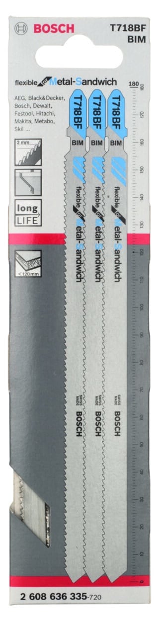 Sticksågsblad T 718 BF