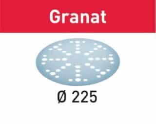 SLIPPAPPER GRANAT STF D225/128 P80 GR/5