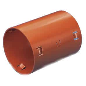 Dränering PVC skarvmuff 80