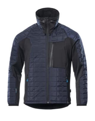 TERMOJACKA 17115 MÖRK         MARIN/SVART M