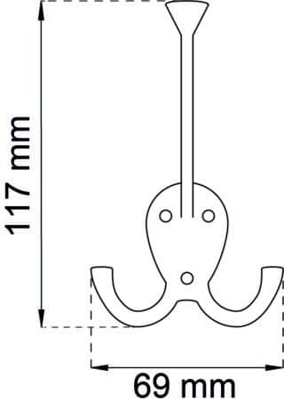 KROK 1031 BRUNANTIK 117X69MM