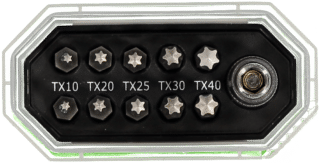Bitssats TX konisk 11 delar