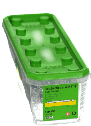 Konstruktionsskruv ET-T, Corrseal C4