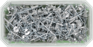 BLINDNIT AL/ST ÖPPEN STORT KH GR.OMR.6,5-9 4,0X12 350ST