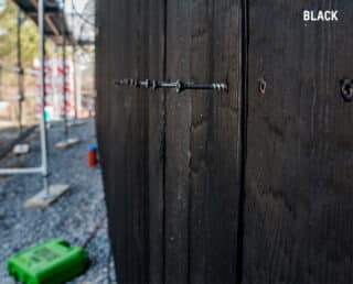 Fasadskruv försänkt huvud, rostfri syrafast A4/lackerad