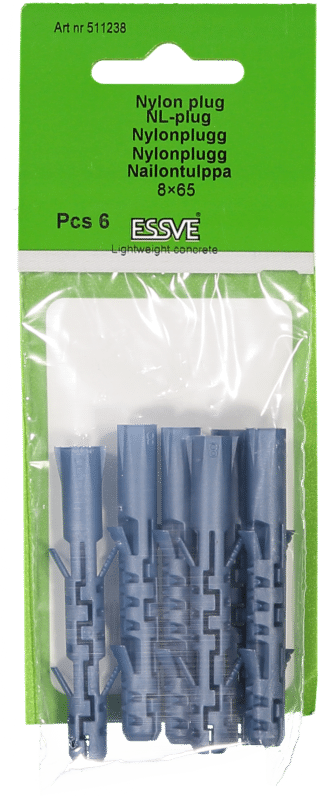 NYLONPLUGG 8X65 6ST