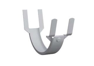 TÄCKBYGEL TB FÖR BLECKKROK    SILVERMETALLIC 045 125MM
