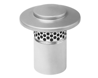 VENTILATIONSHUV HU FÖR TAK    GALVAD 100MM