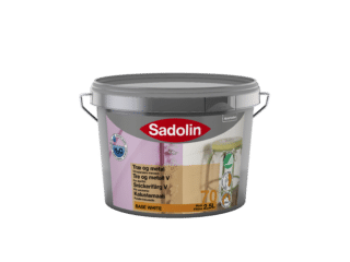 SNICKERIFÄRG V BLANK BW       SADOLIN INOMHUS 2,5L