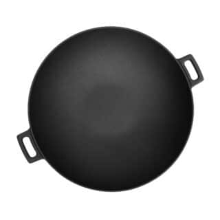 Cast Iron Wok 37cm