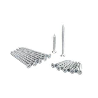 Konsolskruv Förzinkad 10+10-Pack