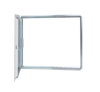 INSPEKTIONSLUCKA STD 0500-N   VITLACKERAD 150X200MM