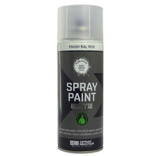 Sprayfärg Spray Master Elite Vit Matt 400ml