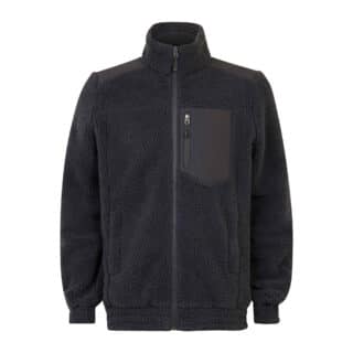 Teddy Fleece Jacka Charcoal