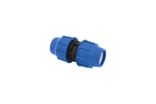 Plastkoppling Stp Rak 50mm