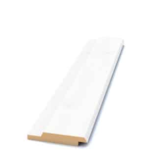 22x120 Falsad Spårpanel M Fas Gran Grund + Mellanstruken Vit
