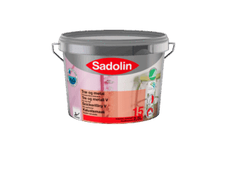 Snickerifärg Sadolin V Halvmatt Bw Inomhus 2,5l